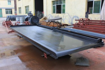 選礦搖床選別金礦一小時處理量是多少